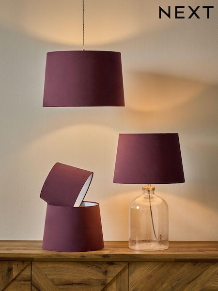Plum Purple Lamp Shade Ceiling Light (AD1856) | €23.50 - €33