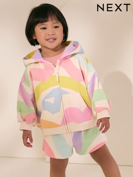 Rainbow Tie Dye Hoodie (3mths-7yrs) (AD1859) | 494 UAH - 576 UAH