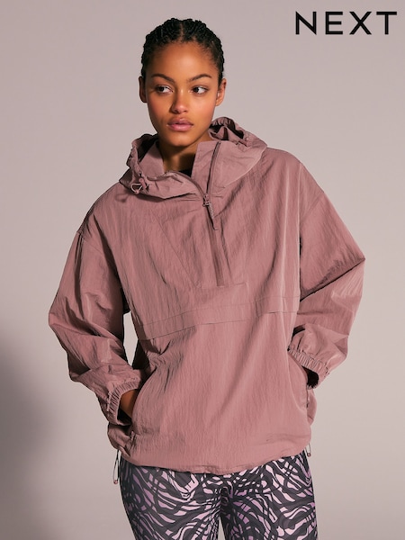 Rose Pink Overhead Rain Jacket (AD1902) | €41