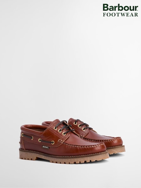 חום בהיר - Barbour® Deck Boat Shoes (AD1998) | ‏665‏₪