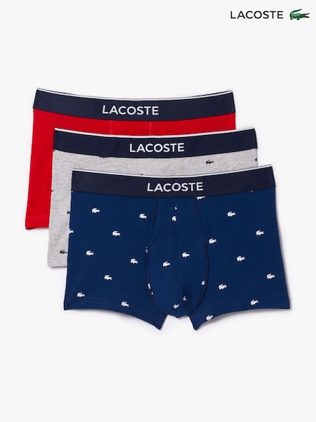 Lacoste Blue Boxers 3 Pack (AD2015) | €59