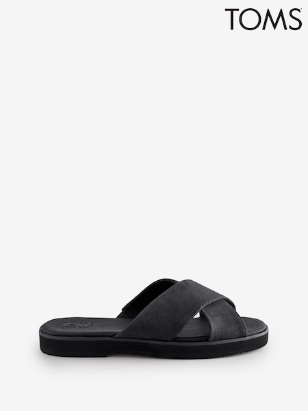 Черный - TOMS Mae Crossover Raffia Sandals (AD2262) | €80
