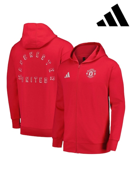 adidas Red Manchester United Anthem Jacket (AD2624) | AED262