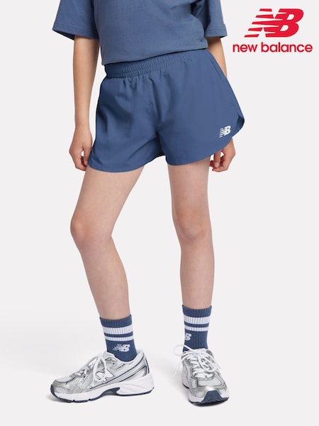 Синий - New Balance Girls RC Run Shorts (AD2716) | €46 - €56