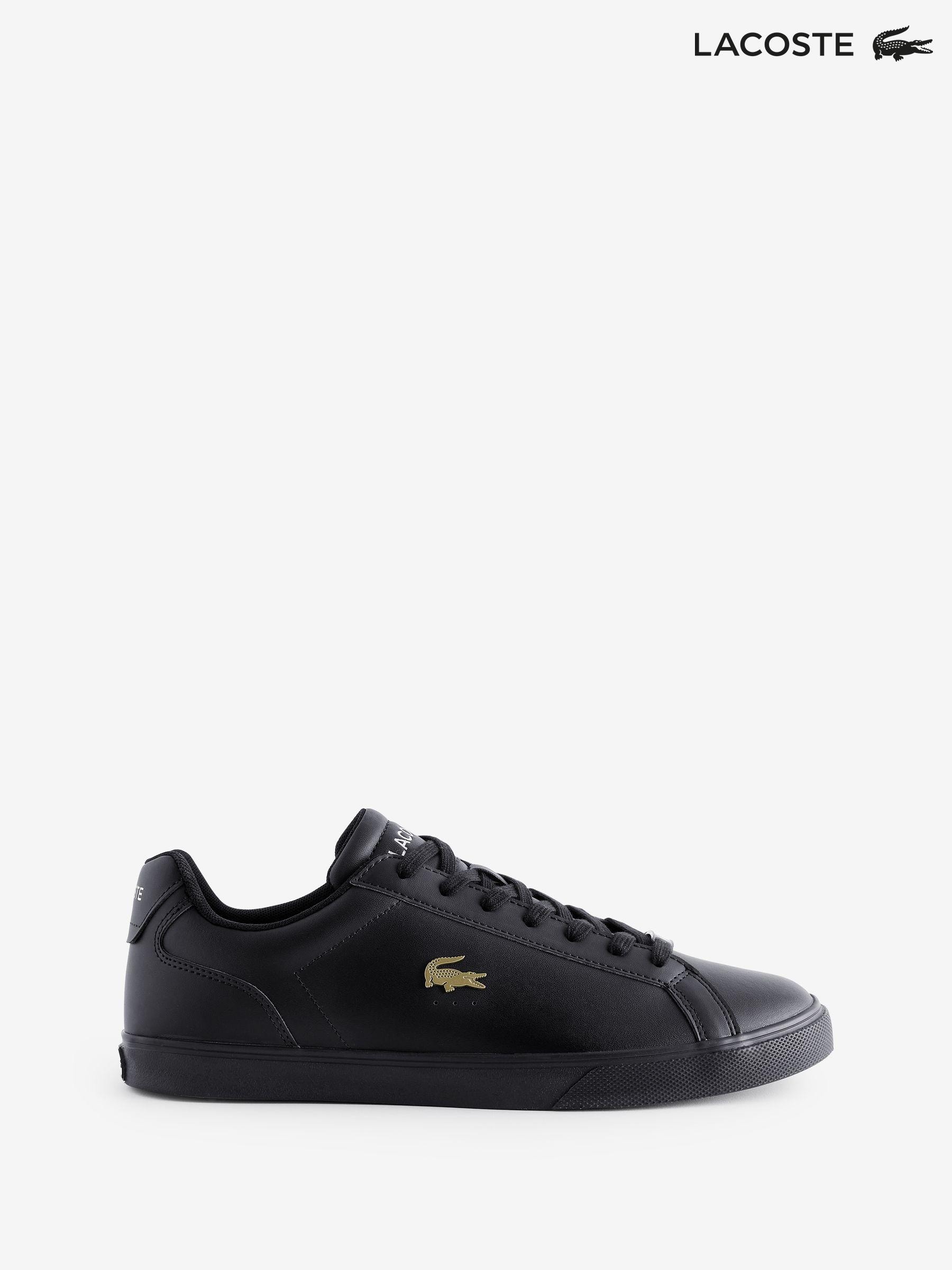 Men s Trainers Black Standard Lacoste Lerond Footwear Next Qatar