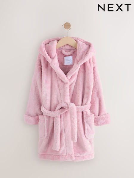 Pale Pink Soft Touch Fleece Dressing Gown (9mths-16yrs) (AD2758) | $33 - $57