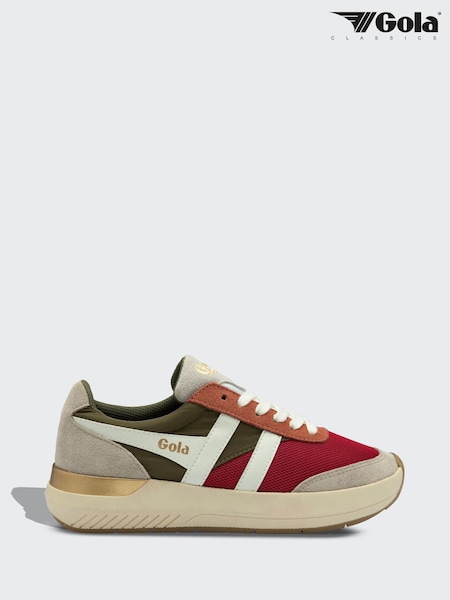 Gola Red Womens Raven Trainers (AD2982) | ₪478