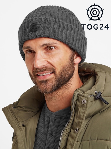 Tog 24 Grey Soot Burke Knit Hat (AD3019) | €32