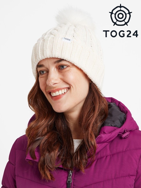 Tog 24 Cream Elias Knit Hat (AD3033) | €31