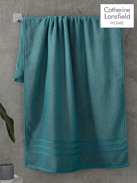 Catherine Lansfield Set of 2 100% Cotton Bath Sheet Towels (AD3065) | €37