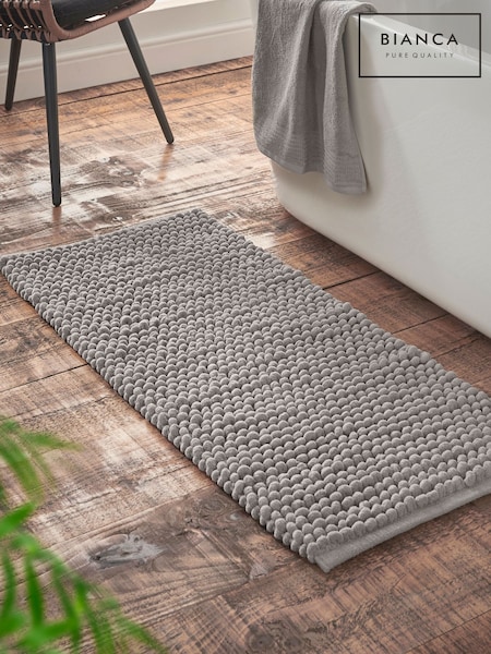 Bianca Aspen Bobble Pitkä lahje Kylpyhuonematot Käytävämatto (AD3382) | €35
