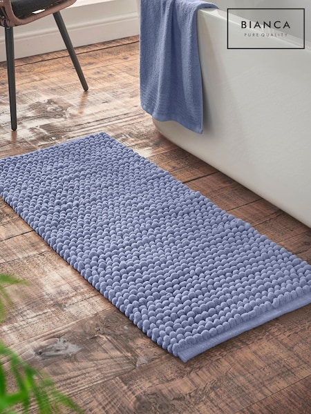Bianca Aspen Bobble Pitkä lahje Kylpyhuonematot Käytävämatto (AD3392) | €35