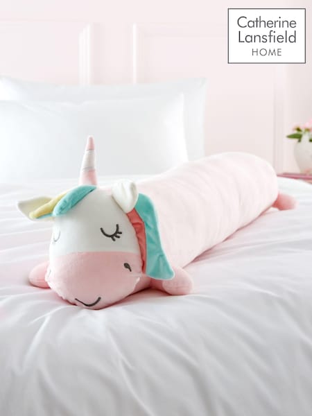 Catherine Lansfield Pink Cuddle Friends Unicorn 3D Cushion (AD3420) | €31