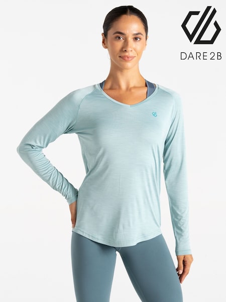 Dare 2b Womens Blue Discern Lightweight T-Shirt (AD3552) | €28