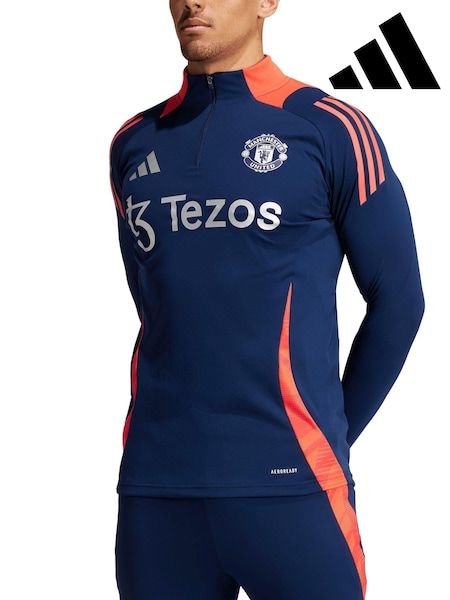 adidas Blue Manchester United Football Shirts (AD3736) | €54