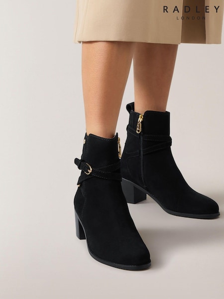 Radley London Acer Walk Buckle Suede Jeans Boots (AD4159) | €129