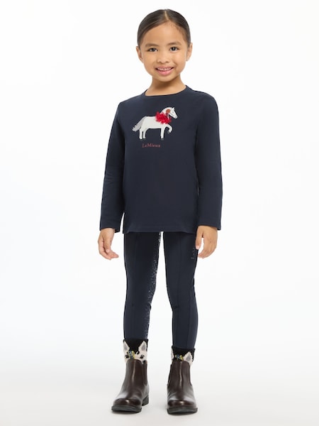 Mini Jessie Long Sleeve 100% Cotton Top (AD4182) | 62 QAR