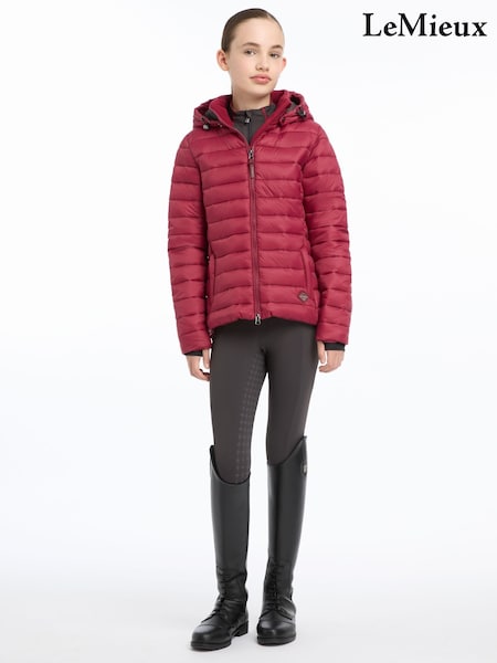 Roșu - LeMieux Young Rider Milly Puffer Ember Jacket (AD4190) | 447 LEI