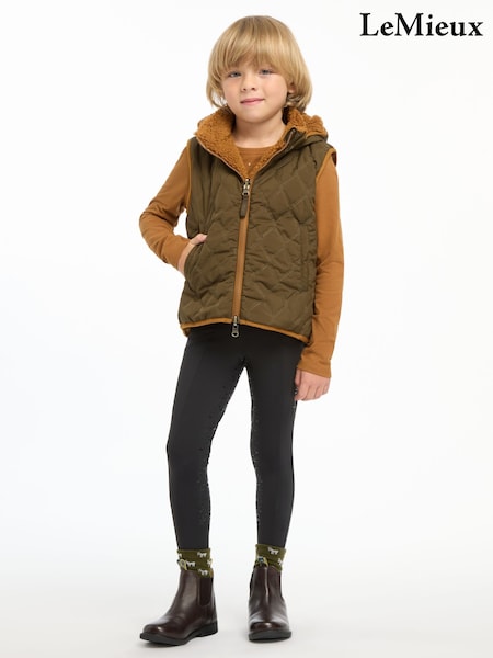 Maro - LeMieux Mini Elsie Reversible Petrol Gilet (AD4248) | 335 LEI