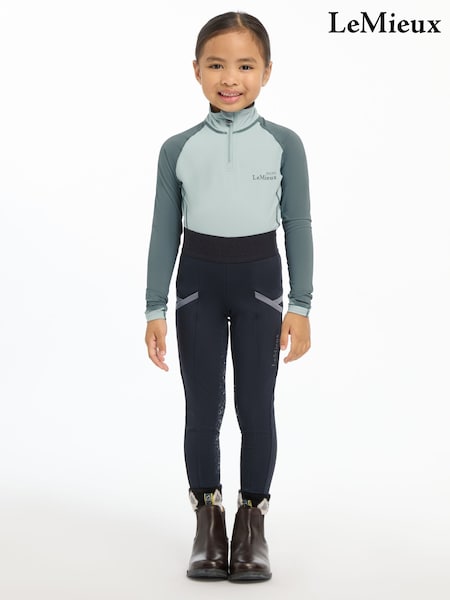 LeMieux Blue Mini Pull Ons Leggings (AD4260) | €46