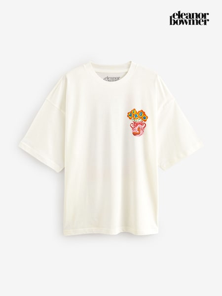 برج العذراء - Eleanor Bowmer Oversized Horoscope 100% Cotton T-Shirt (AD4304) | ‏128 د.إ.‏