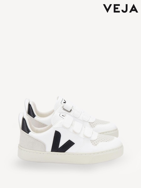 Blanco - Veja Small V-10 White Trainers (AD4339) | 134 €