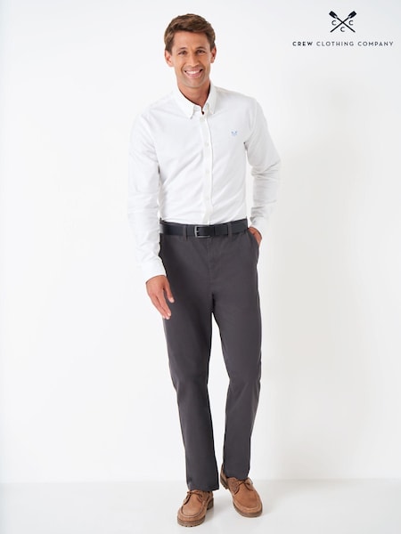 Сірий - Crew Clothing Company Slim штани чинос штани (AD4370) | 3 905 грн