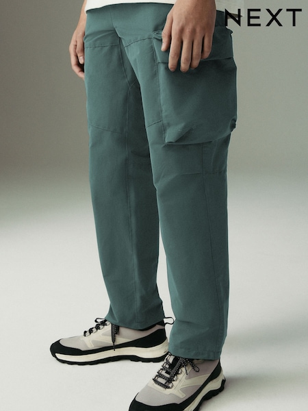 Verde azulado - Shower Resistant Stretch Tech Cargo Trousers (AD4458) | 53 €