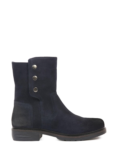 Celtic & Co. Blue Essential Popper Ankle Boots (AD4514) | €134
