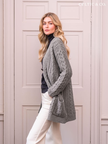 Celtic & Co. Cable Boyfriend Cardigan (AD4625) | €185