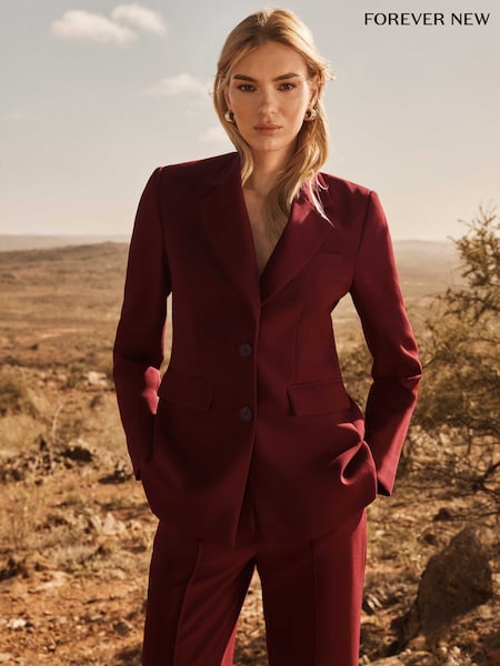 Forever New Clarette Nipped Waist Blazer (AD4672) | €63