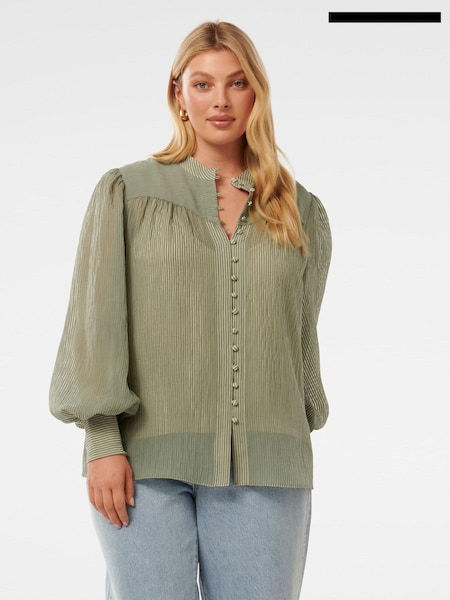 Forever New Leo Curve Soft Stripe Blouse (AD4698) | 229 LEI