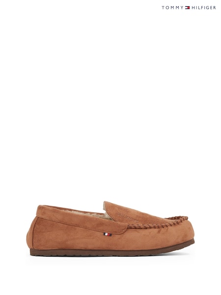 Tommy Hilfiger Natural Tommy Hilfiger Natural Driver House Shoes (AD4703) | $173