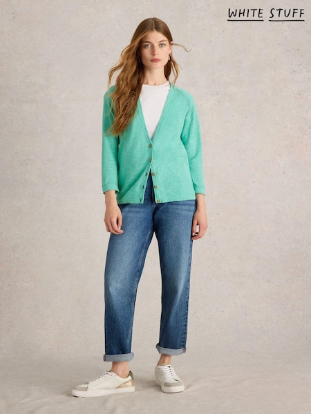 White Stuff Naria Cotton/Linen Mix Cardigan (AD4742) | ‏131 د.إ.‏