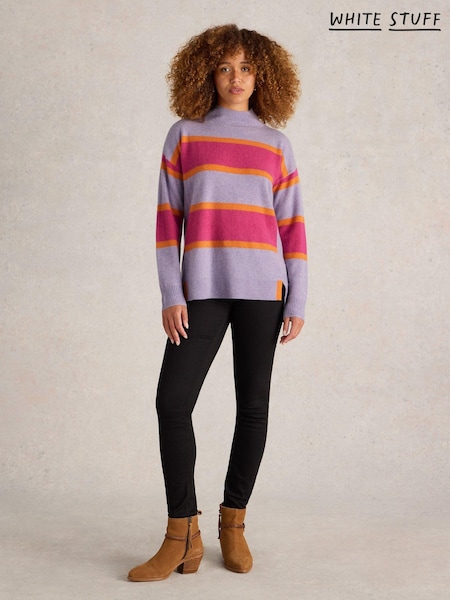 White Stuff Holly High Cash Jumper (AD4745) | 607 LEI