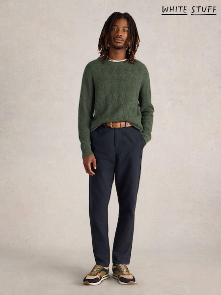 White Stuff Diamond Crew Neck Jumper (AD4768) | 280 LEI