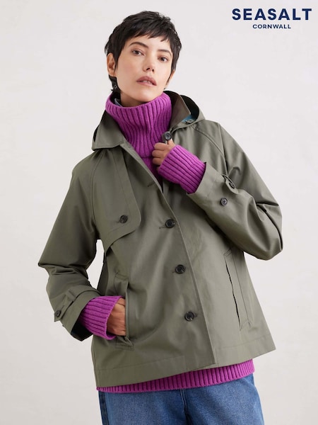 Зеленый - Seasalt Cornwall Neap Tide Jacket (AD4813) | €237