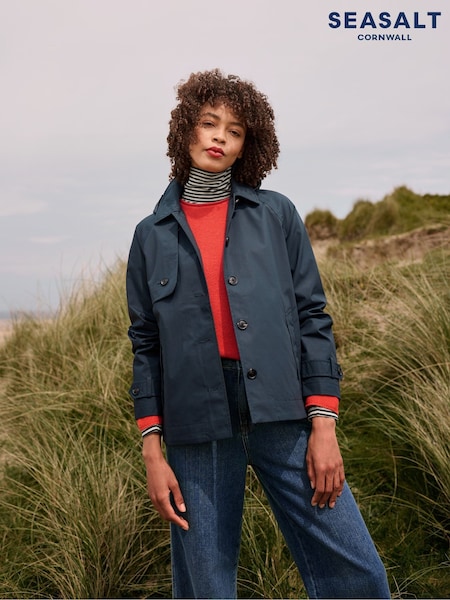Синий - Seasalt Cornwall Neap Tide Jacket (AD4858) | €237