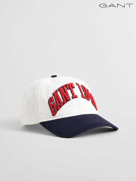 GANT Cream 1949 Varsity Arch 100% Cotton Cap (AD4902) | €44