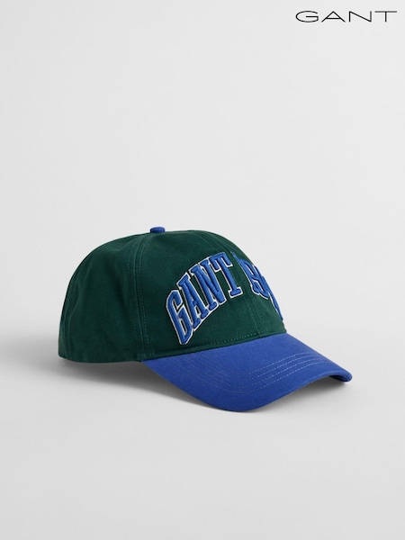 Grün - GANT 1949 Varsity Arch 100% Cotton Cap (AD4917) | 42 €