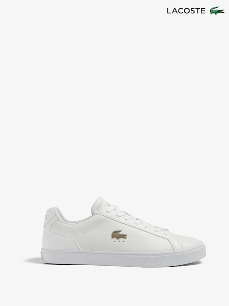 Lacoste Lerond Pro Leather White Trainers (AD4948) | €119