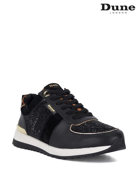 Dune London Ego Mix Material Runner Trainers (AD4963) | €144
