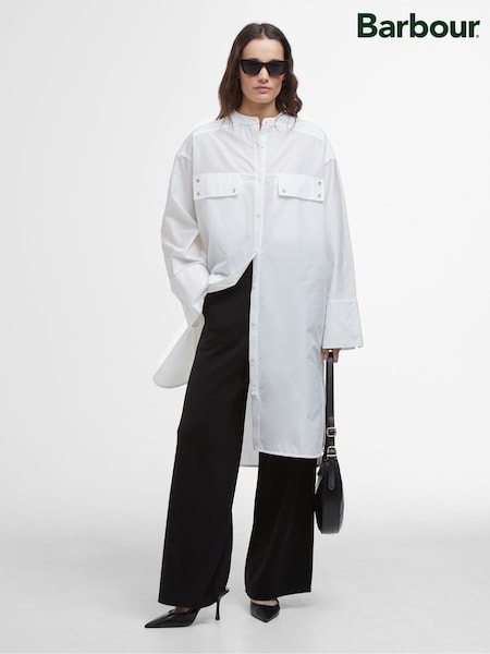 Barbour® White Re-Engineered Alma Dress (AD5099) | €305