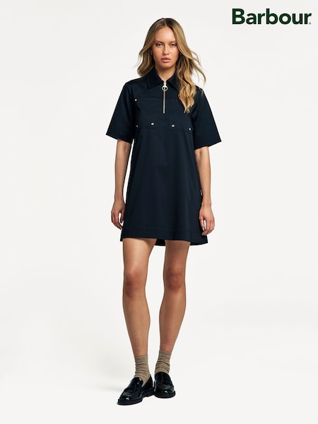 Barbour® Black Re-Engineered Ettie Mini Dress (AD5101) | €138