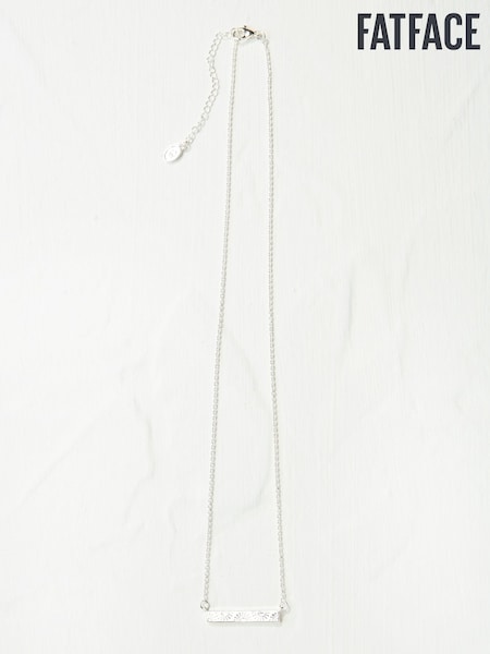 FatFace Flower Engraved Necklace (AD5281) | €23