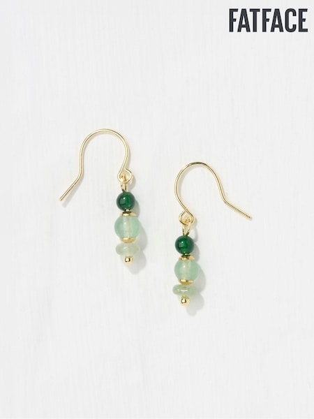FatFace Triple Stone Drop Earrings (AD5301) | ‏63‏₪