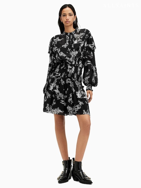 AllSaints Black Aubrey Dress (AD5423) | 11,956 UAH