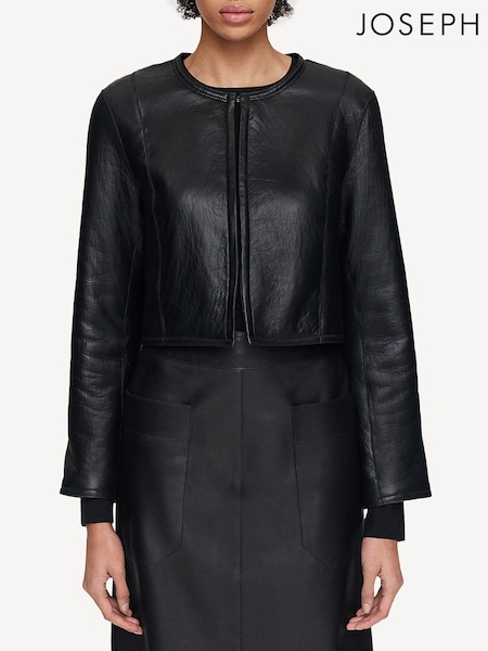 Joseph Black Maurice Reversible Shearling Leather Jacket (AD5434) | €1,945