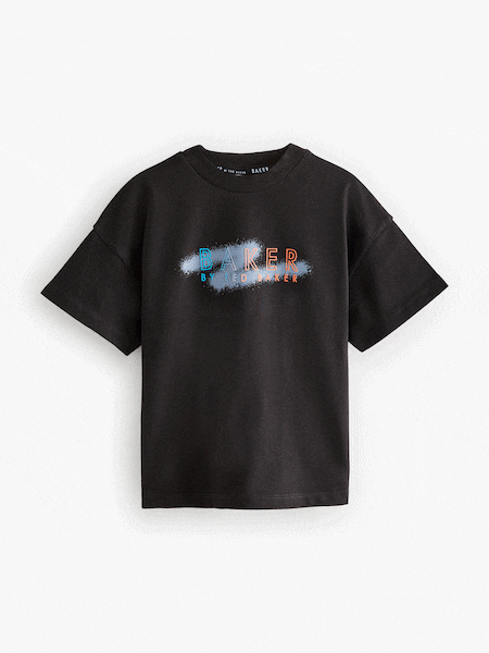 Baker by Ted Baker 100% Cotton Graphic T-Shirt (AD5505) | ‏86 ر.ق. - ‏119 ر.ق.
