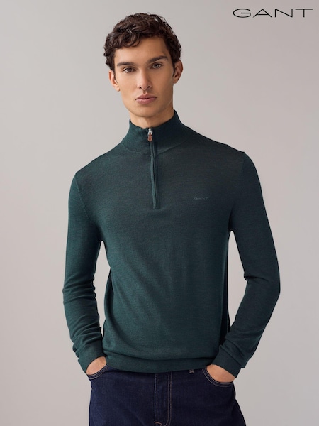 Verde - GANT Extrafine Merino Wool Jumper (AD5589) | 191 €